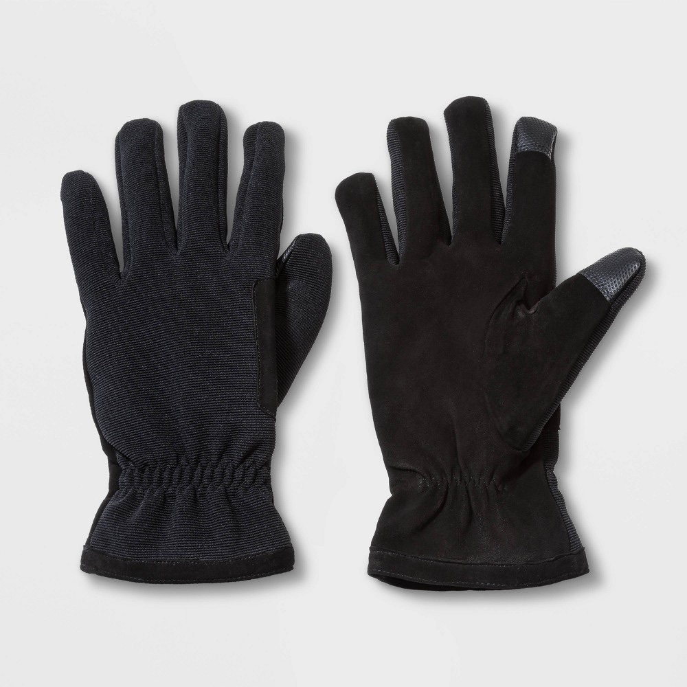 Touch-Tech Hybrid Leather Gloves Sz S/M